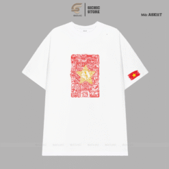 Áo cờ đỏ sao vàng ASK11T
