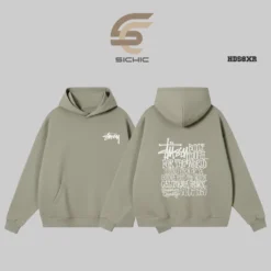Áo hoodie Stussy California Grown Moss Gray HDS8XR